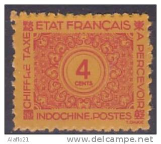 µ12 -  INDOCHINE  -  TAXE N° 78 - NEUF SANS CHARNIERE - Timbres-taxe