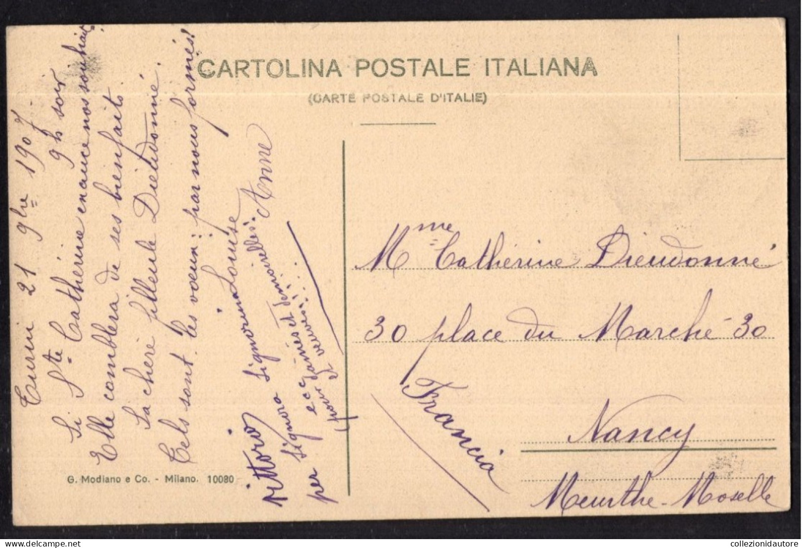 TORINO - CASTELLO DEL VALENTINO - CARTOLINA FP SPEDITA NEL 1907 - Castello Del Valentino