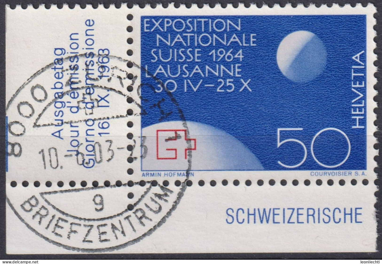 1963 Schweiz ° Zum: CH 404, Mi: CH 784, Ausblick Im All - Usati
