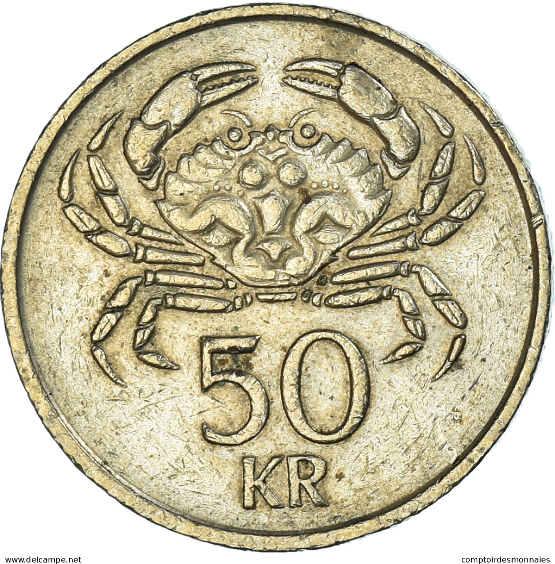 Monnaie, Islande, 50 Kronur, 1987 - Islanda