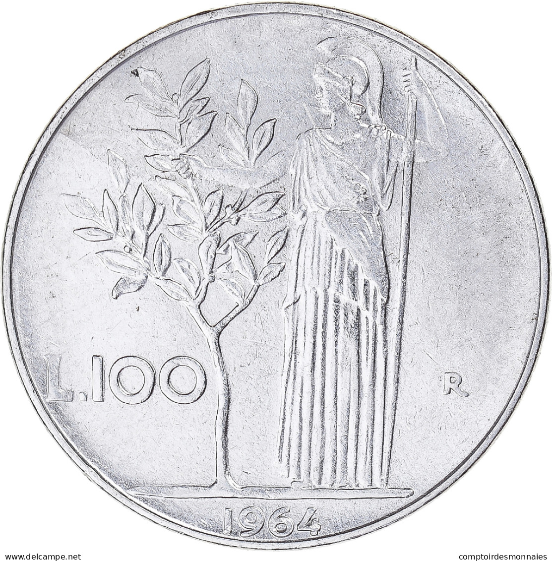 Monnaie, Italie, 100 Lire, 1964 - 100 Lire