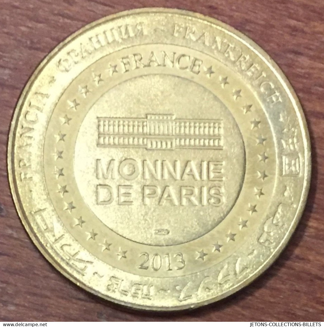 03 ALLIER DOMPIERRE SUR DESBRE LE PAL LES OTARIES MDP 2013 MÉDAILLE MONNAIE DE PARIS JETON TOURISTIQUE MEDALS TOKEN COIN - 2013