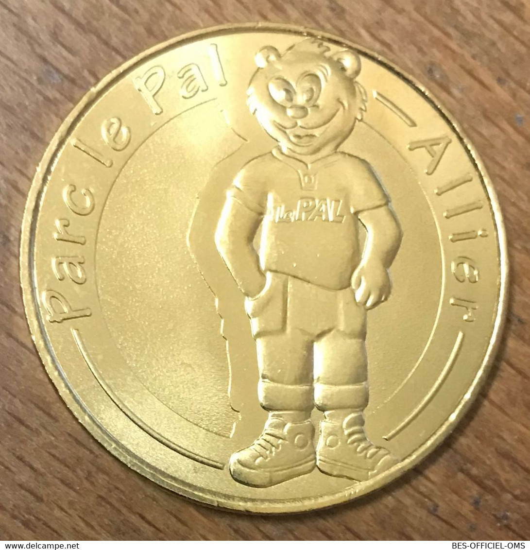 03 ALLIER DOMPIERRE SUR DESBRE LE PAL LA MASCOTTE MDP 2016 MÉDAILLE MONNAIE DE PARIS JETON TOURISTIQUE MEDALS TOKEN COIN - 2016