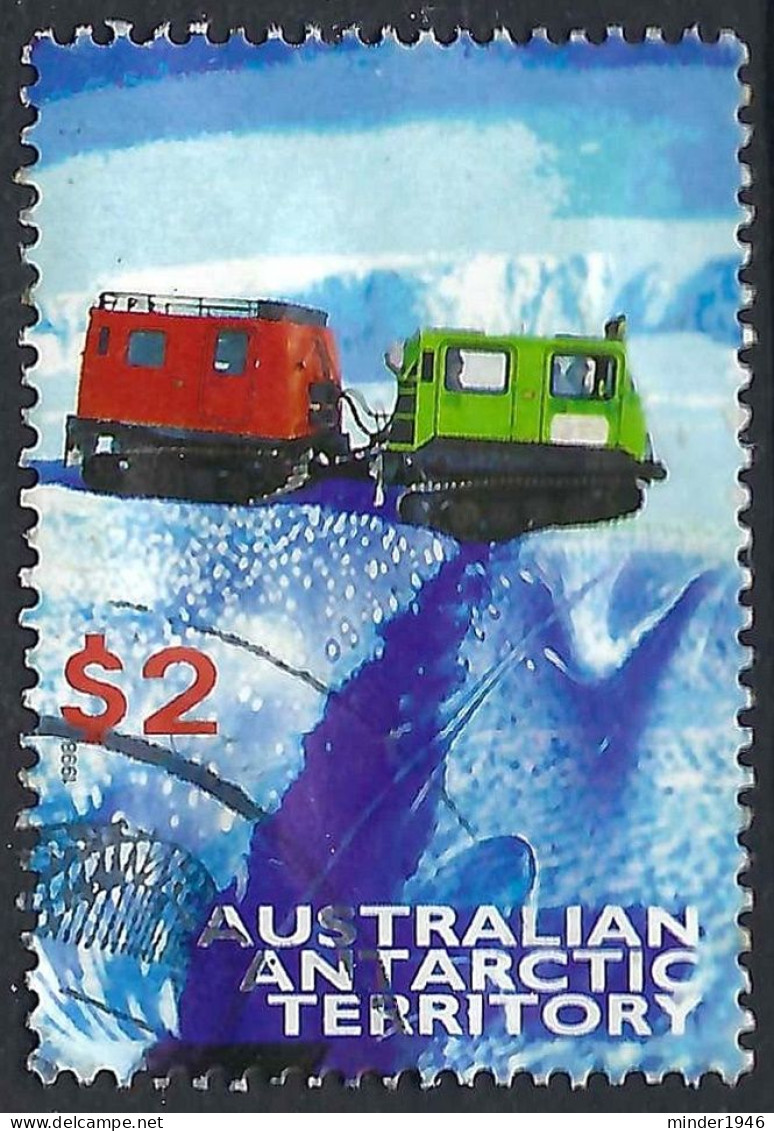 AUSTRALIAN ANTARCTIC TERRITORY (AAT) 1998 QEII $2 Multicoloured, Antarctic Transport SG125 FU - Gebruikt