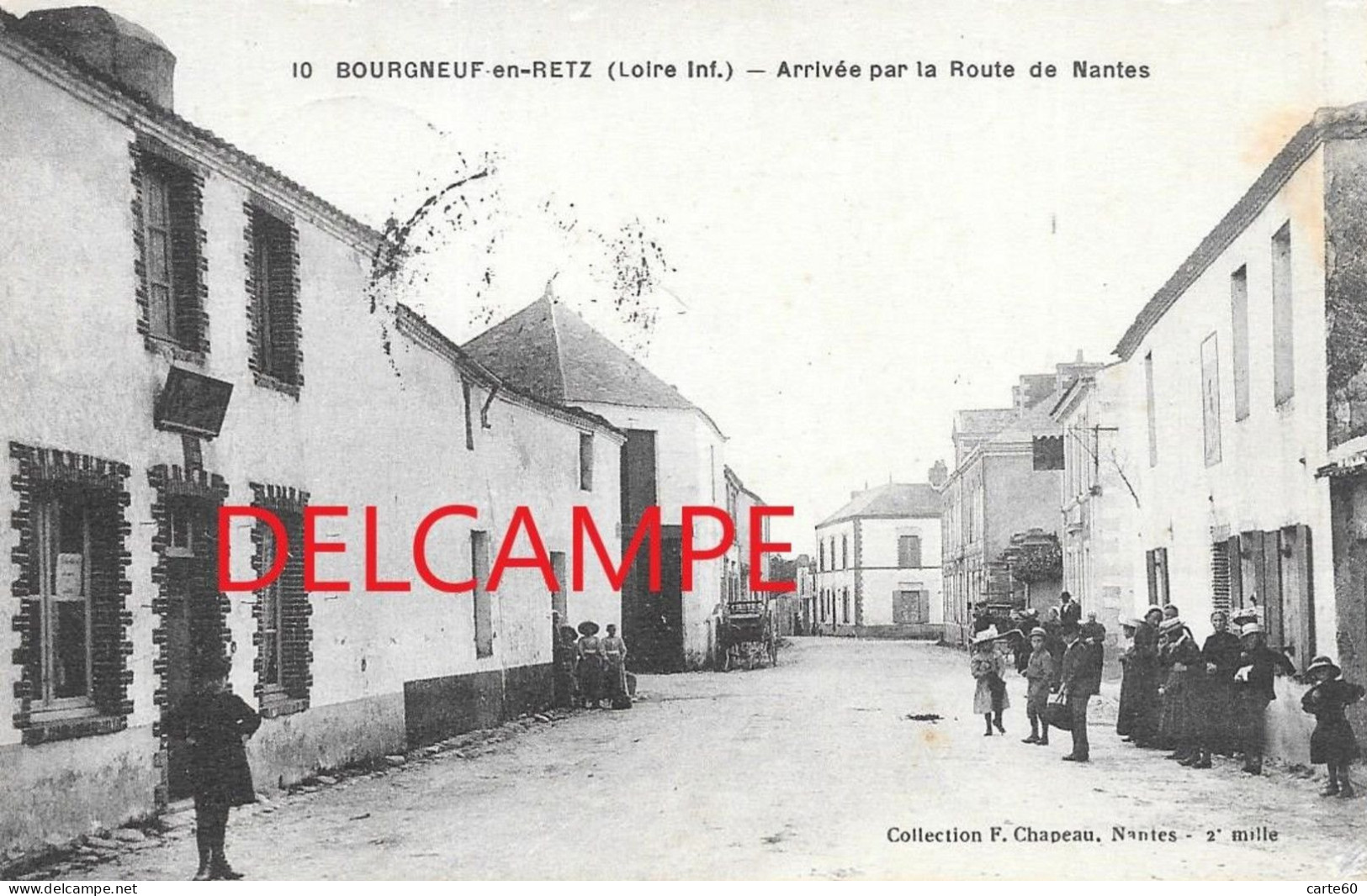 BOURGNEUF EN RETZ - ARRIVEE PAR LA ROUTE DE NANTES - Bourgneuf-en-Retz