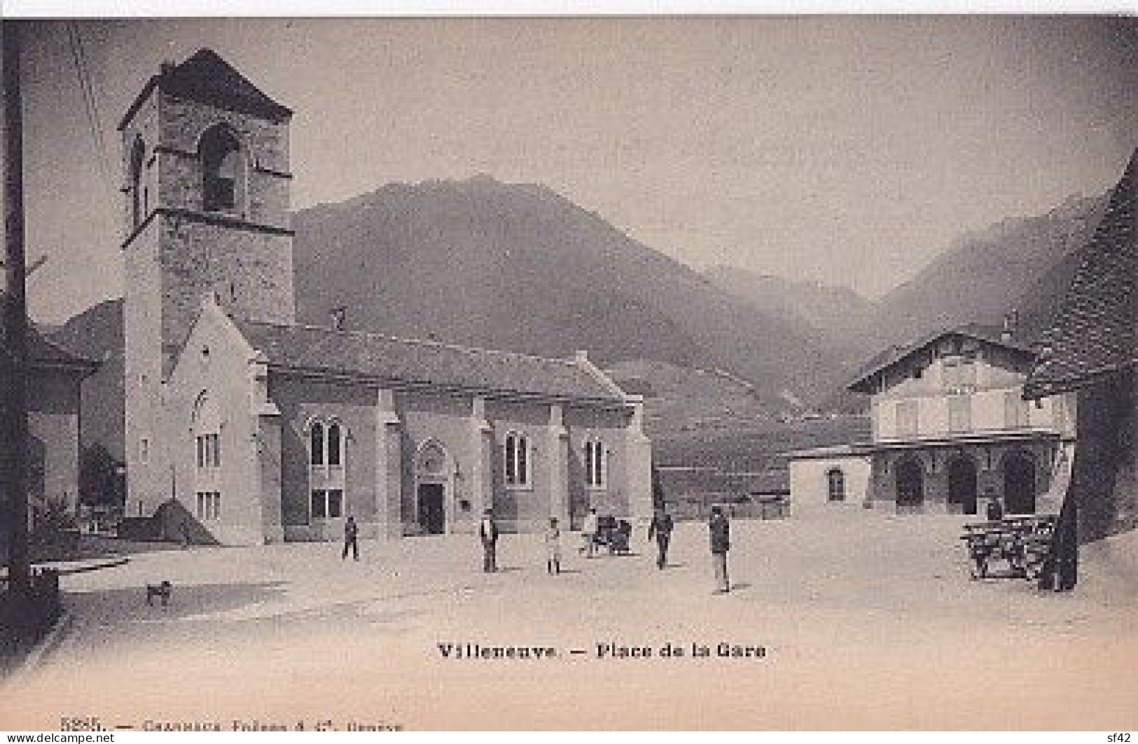 VILLENEUVE        PLACE DE GARE           PRECURSEUR - Villeneuve