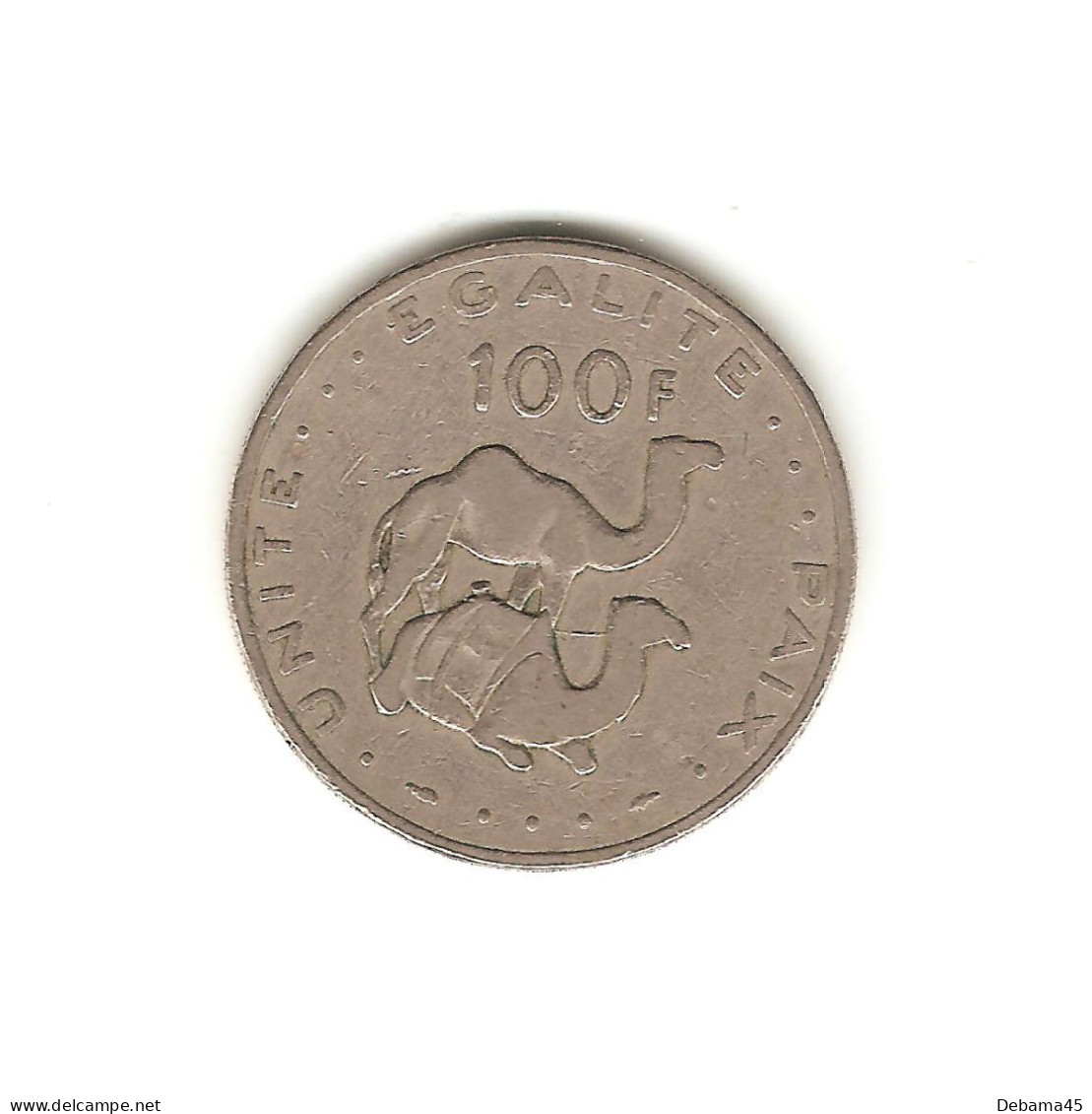 434/ Djibouti : 100 Francs 1977 - Gibuti