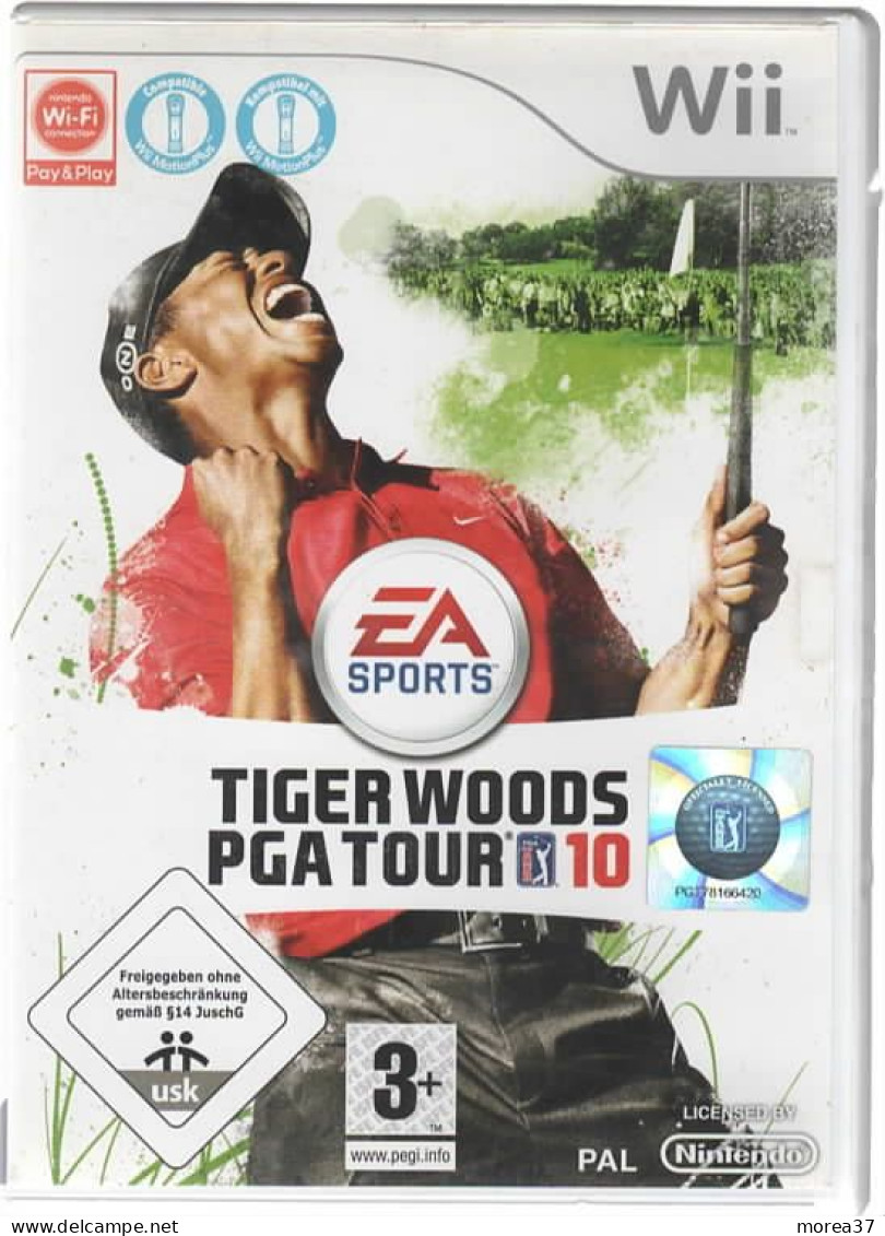 JEU WII  Tiger Woods PGA Tour 10    ( JE 2 ) - Wii