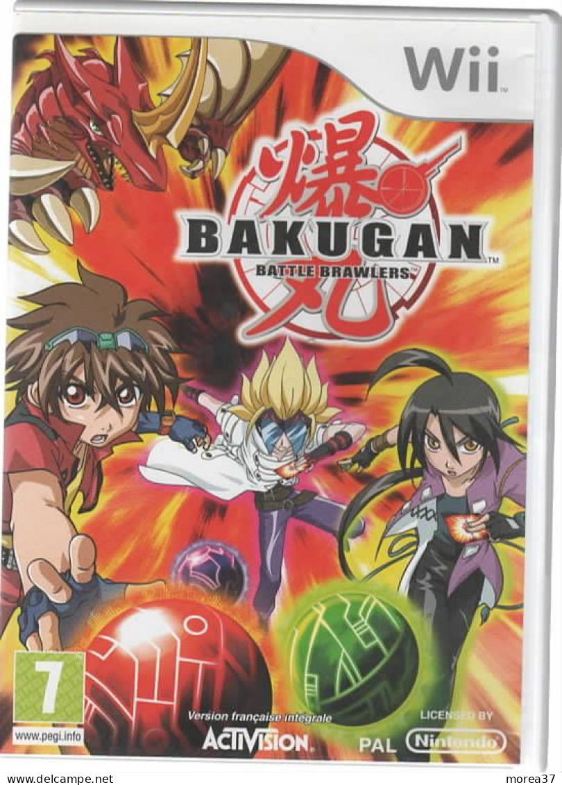 JEU WII  BAKUGAN  Battle Brawlers  ( JE 2 ) - Wii