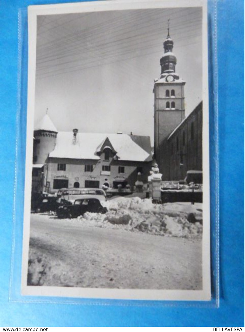 Megève Station Hivernale  Restaurant  Le Prièuré Et L'eglise Le Coin Du Cadeau , L'heure Du Bijoux D74 - Megève