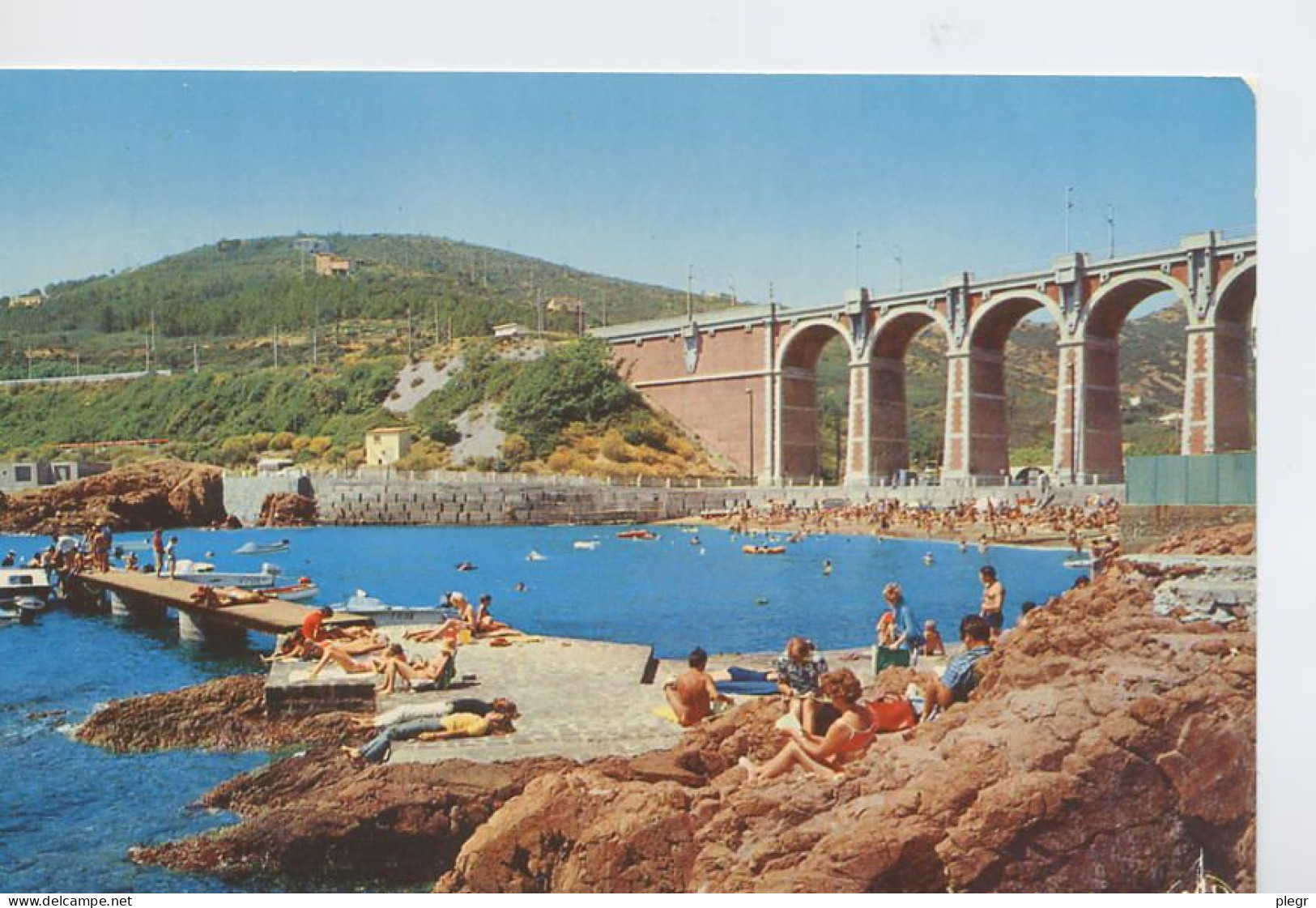 83118 02 09+14 - ANTHEOR - LA PLAGE ET LE VIADUC - Antheor