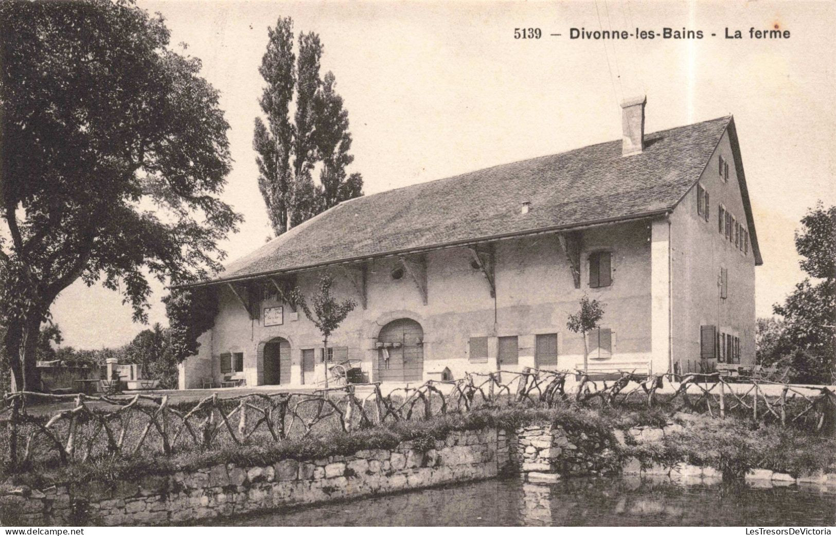 FRANCE - Gex - Divonne Les Bains - La Ferme - Carte Postale Ancienne - Gex