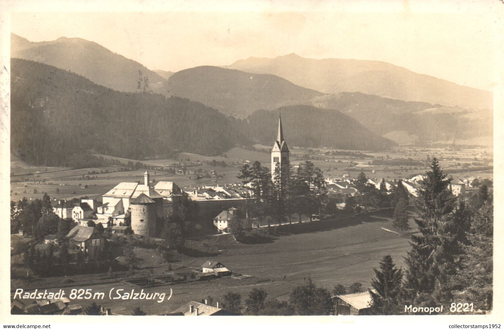 RADSTADT, ARCHITECTURE, CHURCH, MOUNTAIN, MONOPOL, 8221, AUSTRIA - Radstadt