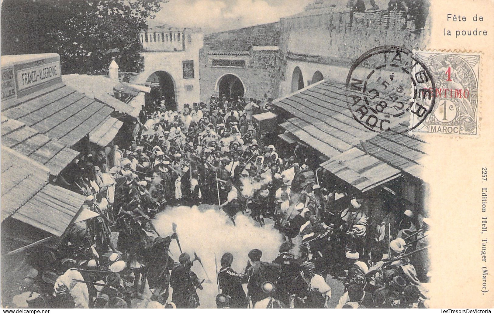 MAROC - Tanger - Fete De La Poudre - Edition Hell - Carte Postale Ancienne - Tanger