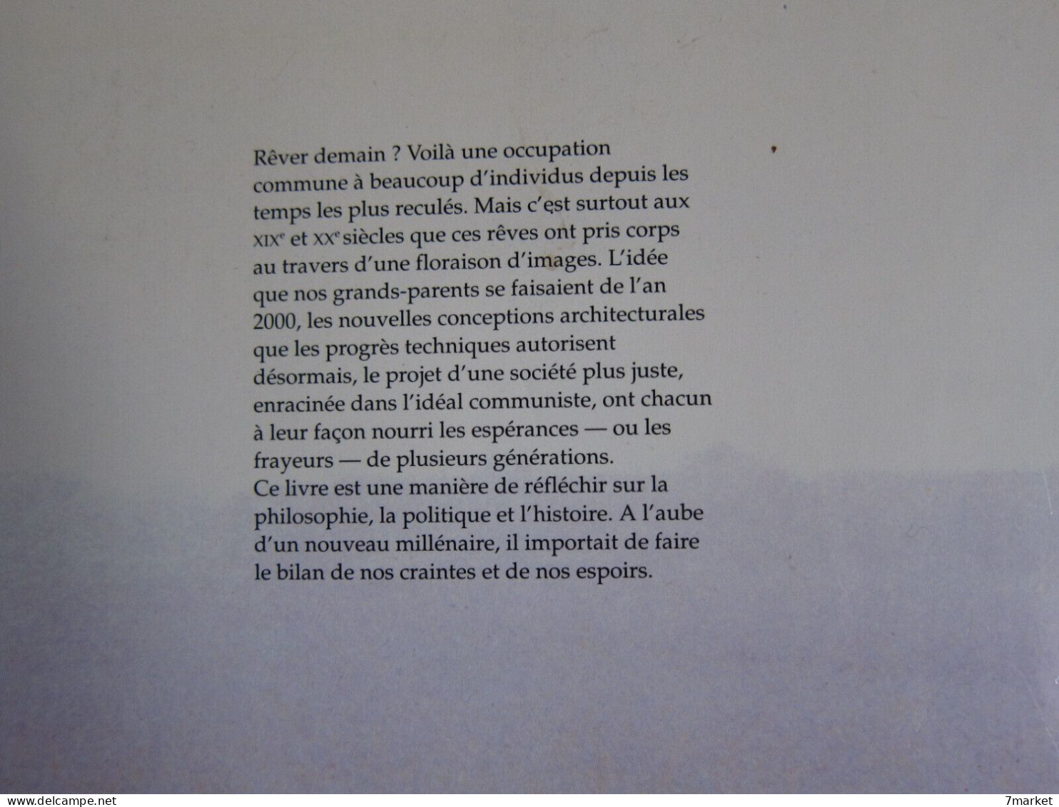 Yolande Dilas, Laurent Gervereau, Thierry Paquot - Rêver Demain. Utopie - Science-Fiction - Cités Idéales / 1994 - Sociologie