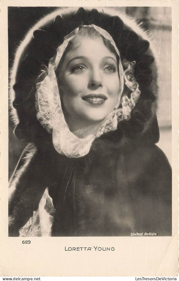 CELEBRITES - Loretta Young - Carte Postale Ancienne - Femmes Célèbres