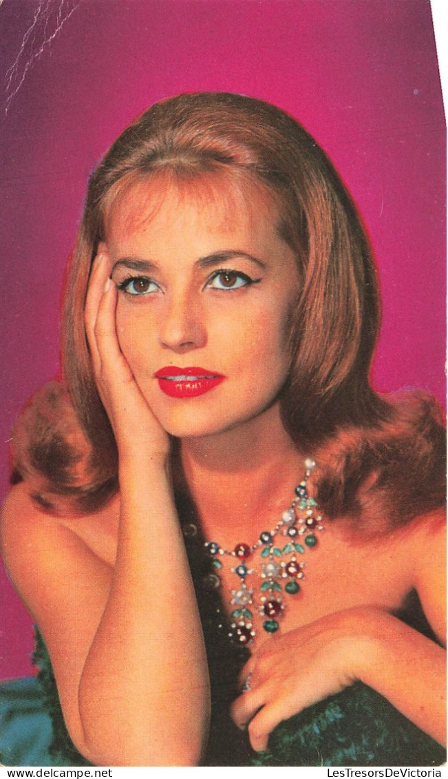 CELEBRITES - Jeanne Moreau - Colorisé - Carte Postale Ancienne - Femmes Célèbres