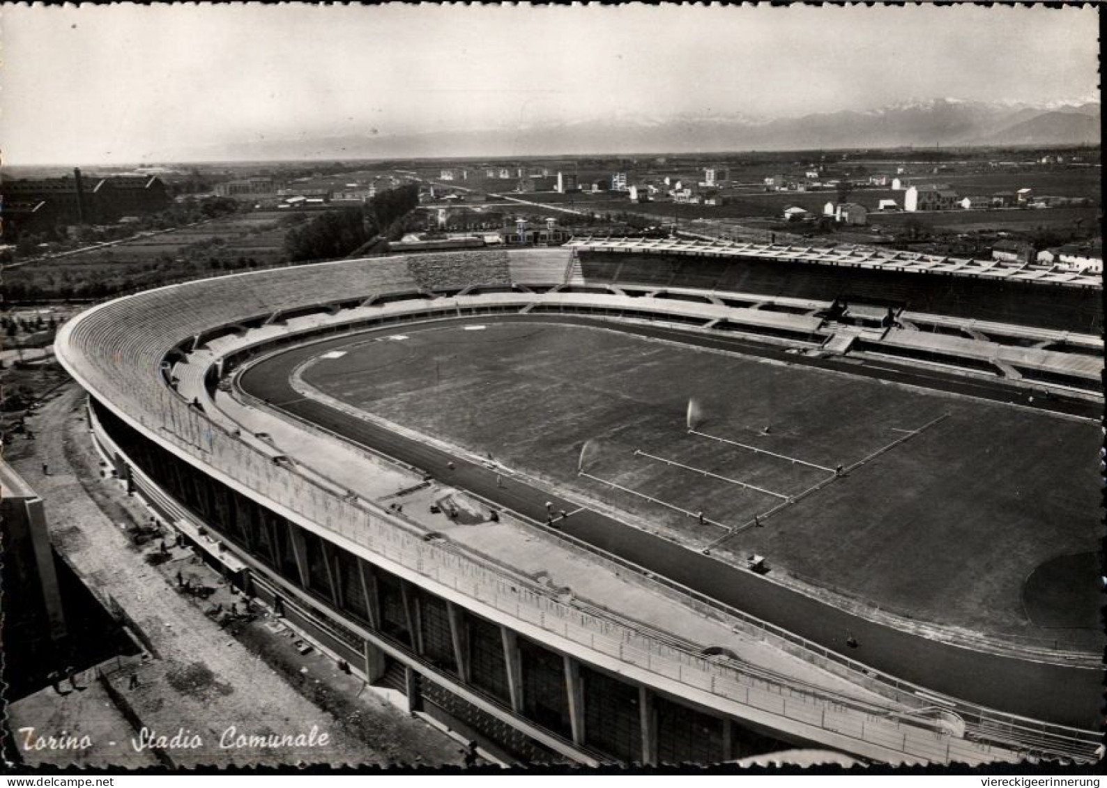 ! 1957 Ansichtskarte Stadion, Stadium, Torino, Turin - Stadi