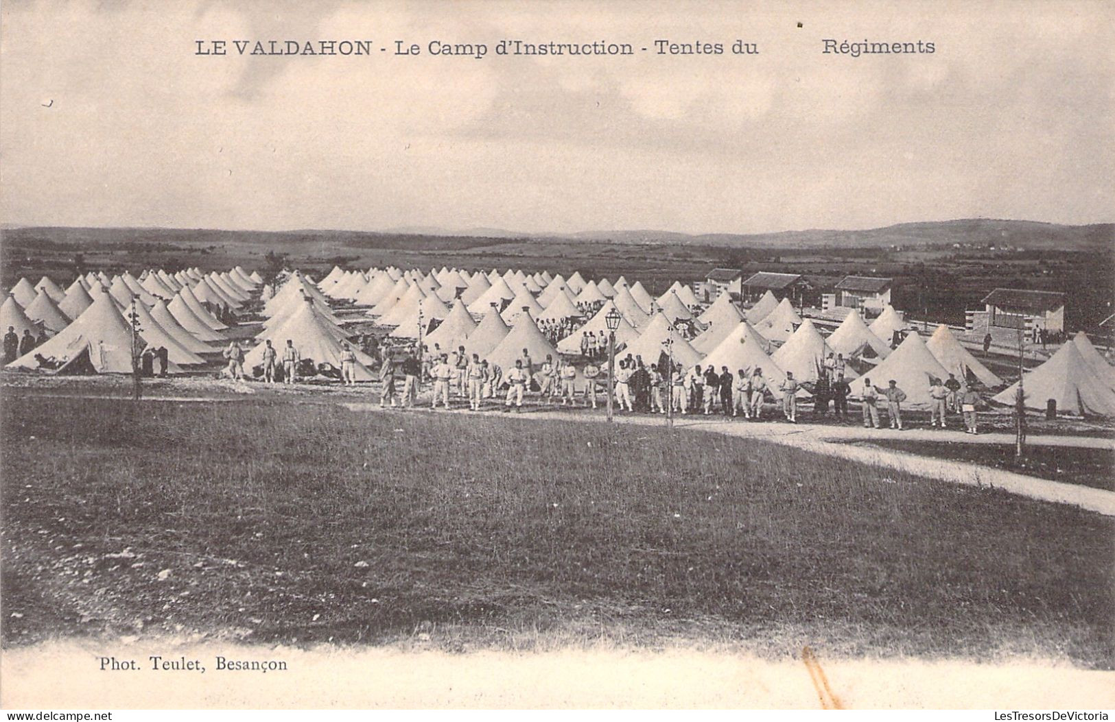 FRANCE - Le Valdahon - Le Camp D'instruction -  Tentes Du Regiment - Carte Postale Ancienne - Andere & Zonder Classificatie