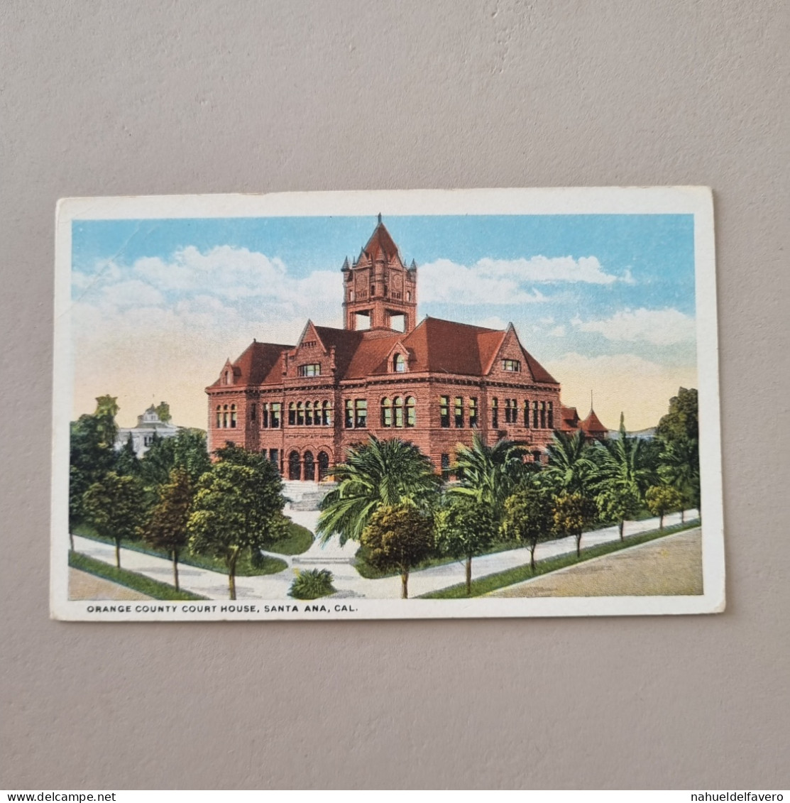 NON-CIRCULATED POSTCARD - USA - ORANGE COUNTY COURT HOUSE, SANTA ANA, CALIFORNIA - Santa Ana