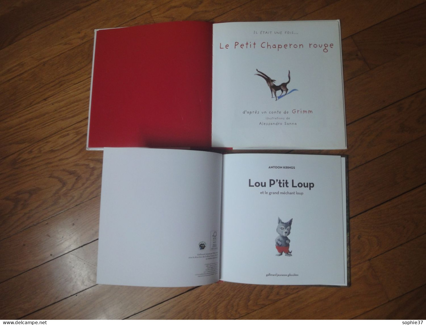 Lot De 2 Livres De Conte Pour Enfant - Contes