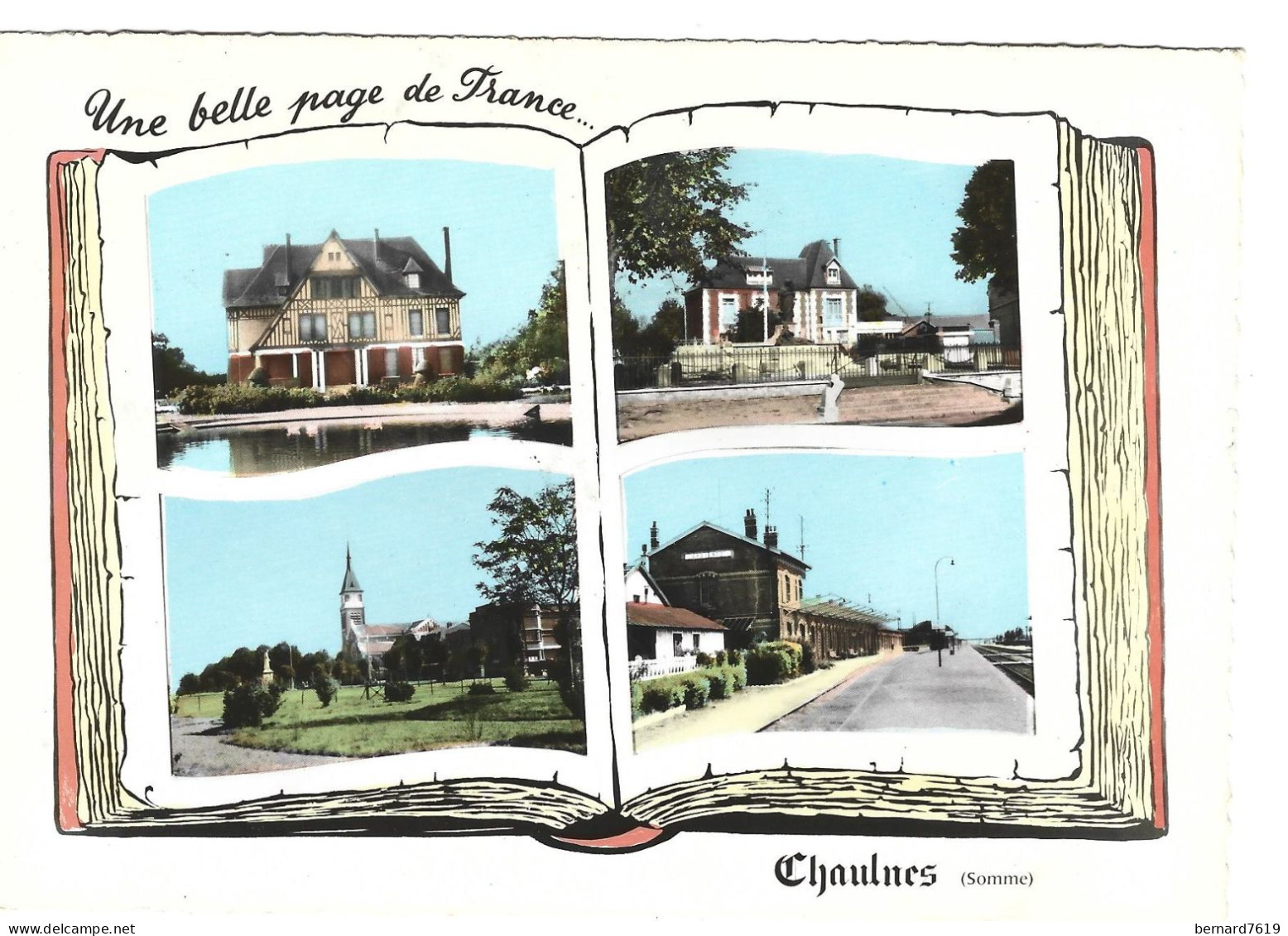 80   Chaulnes  - Vues Multiples -  Une Belle Page De France - Chaulnes