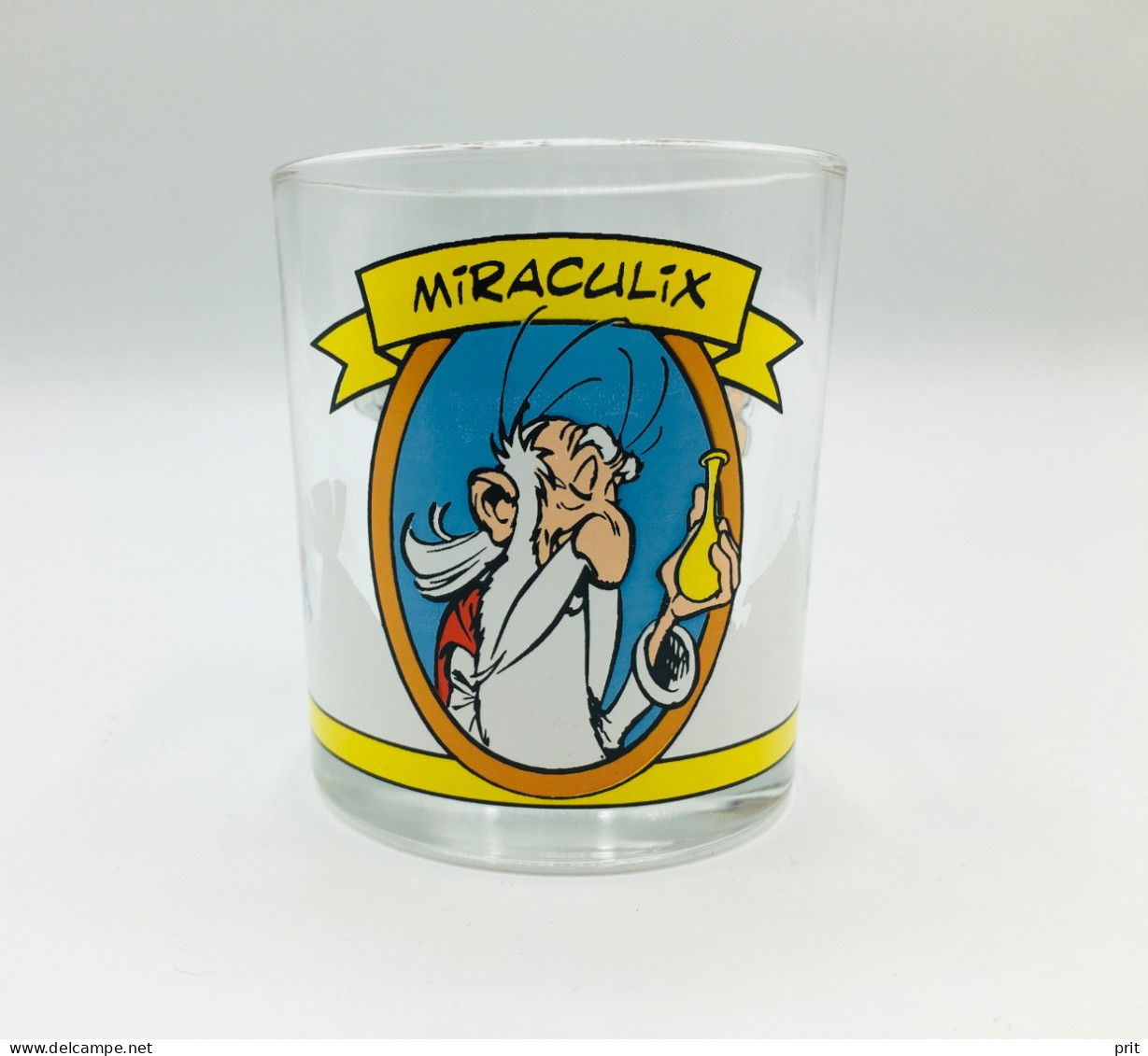 Miraculix Asterix Nutella Limited Edition Glass Jar 2001 Les éditions Albert René Goscinny-Uderzo - Nutella