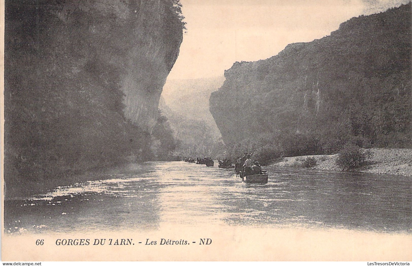 FRANCE - Gorges Du Tarn - Les Detroits - Lozere - Carte Postale Ancienne - Andere & Zonder Classificatie