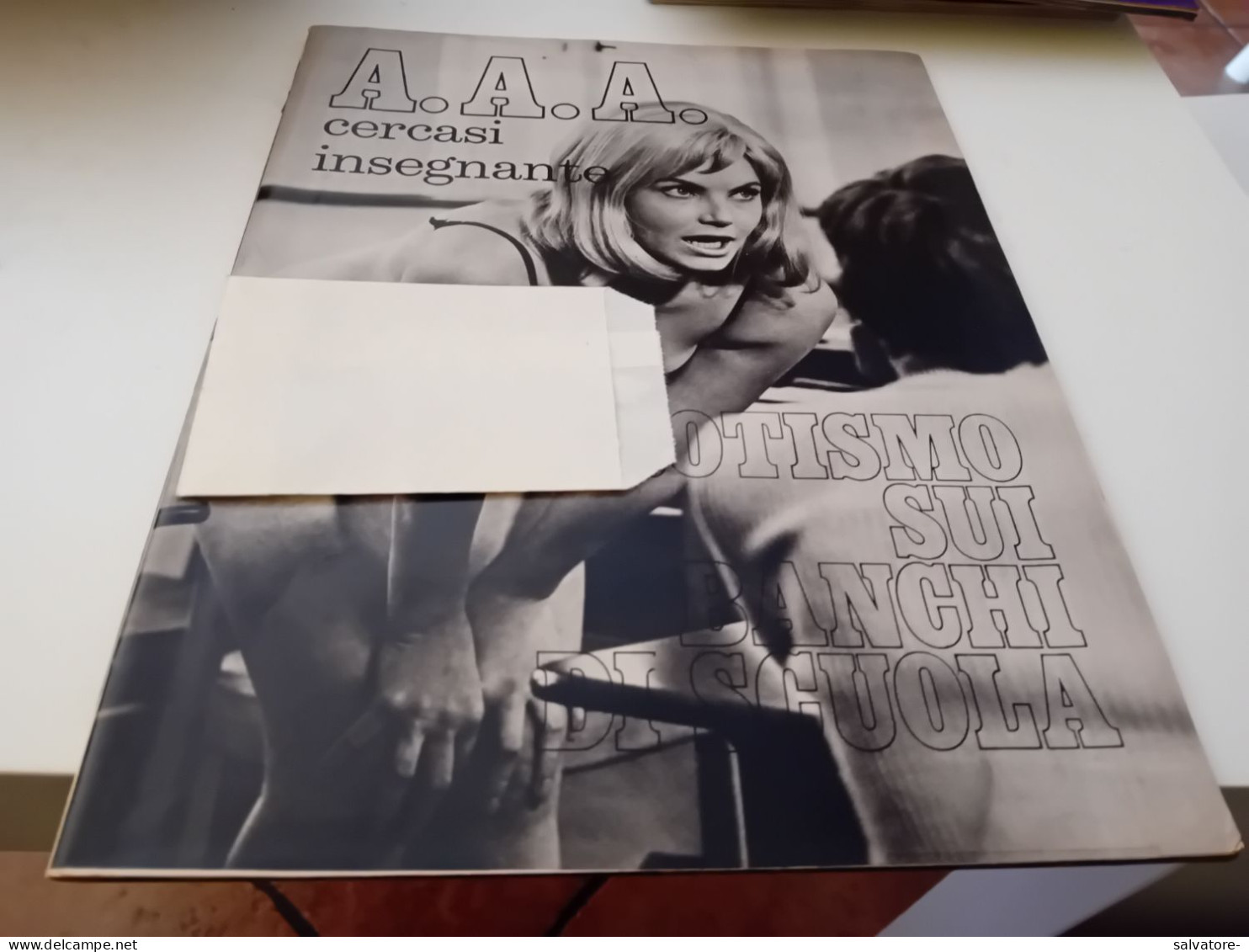 RIVISTA SEX  - A.A.A. CERCASI INSEGNANTE - Cine