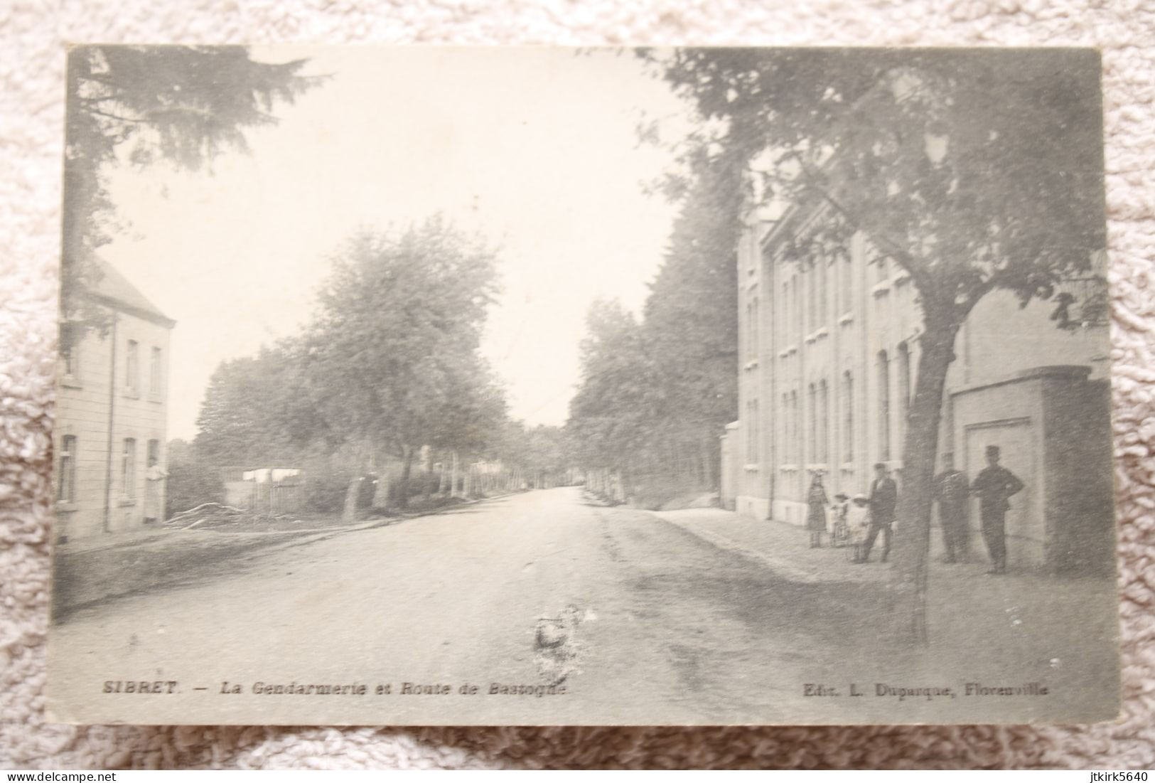 Sibret "La Gendarmerie Et Route De Bastogne" - Vaux-sur-Sûre