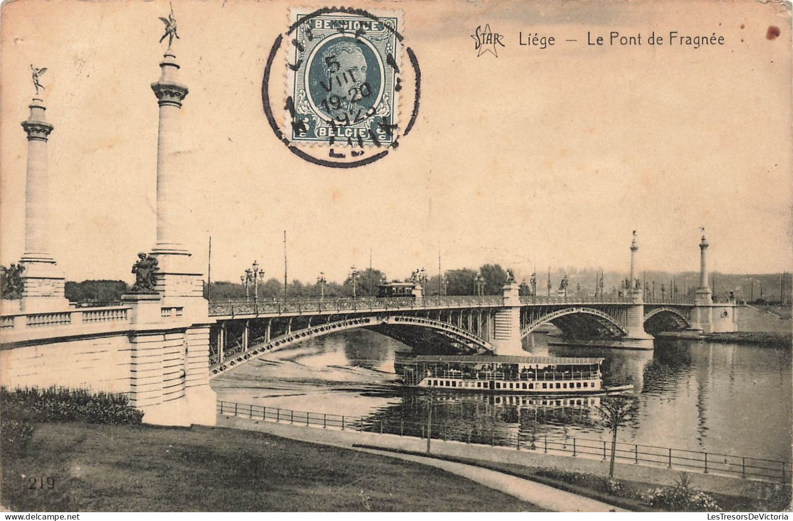 BELGIQUE - Liège - Vue Générale Du Pont De La Fragnée - Carte Postale Ancienne - Lüttich