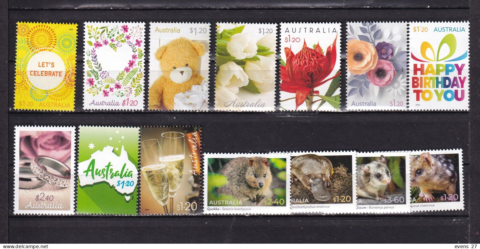 AUSTRALIA--2023-COLLECTION OF MNH STAMPS - Collezioni