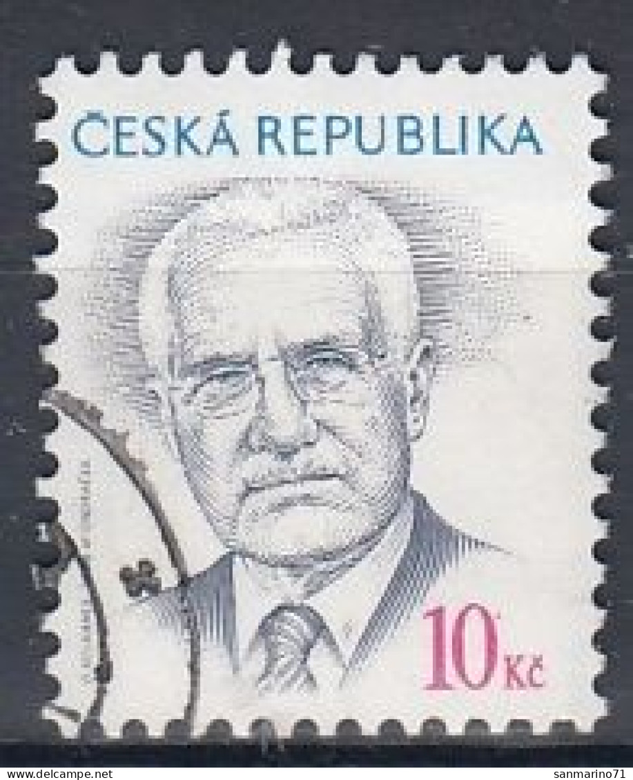 CZECH REPUBLIC 554,used,falc Hinged - Used Stamps