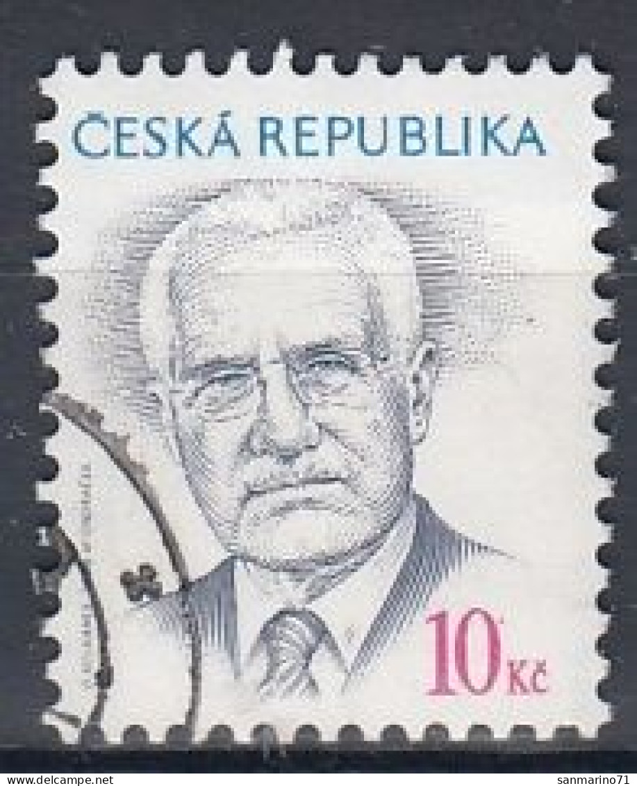 CZECH REPUBLIC 554,used,falc Hinged - Oblitérés