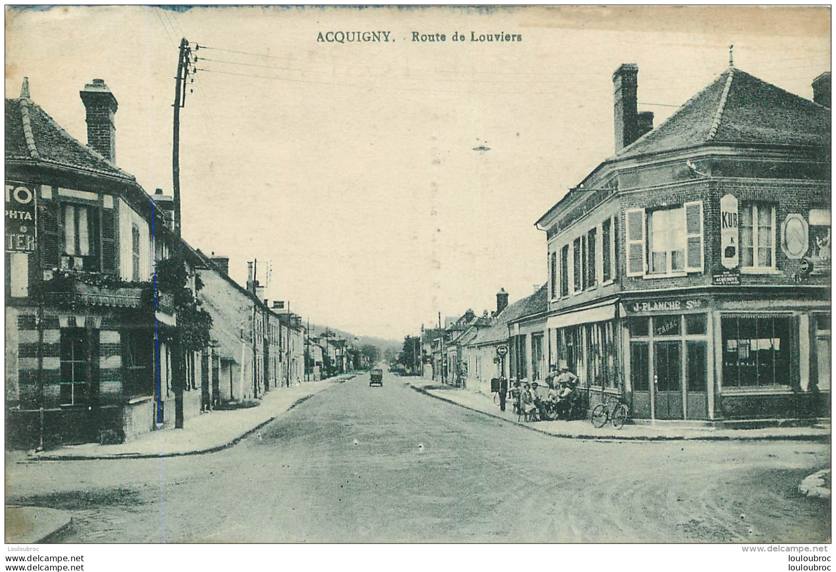 ACQUIGNY ROUTE DE LOUVIERS - Acquigny