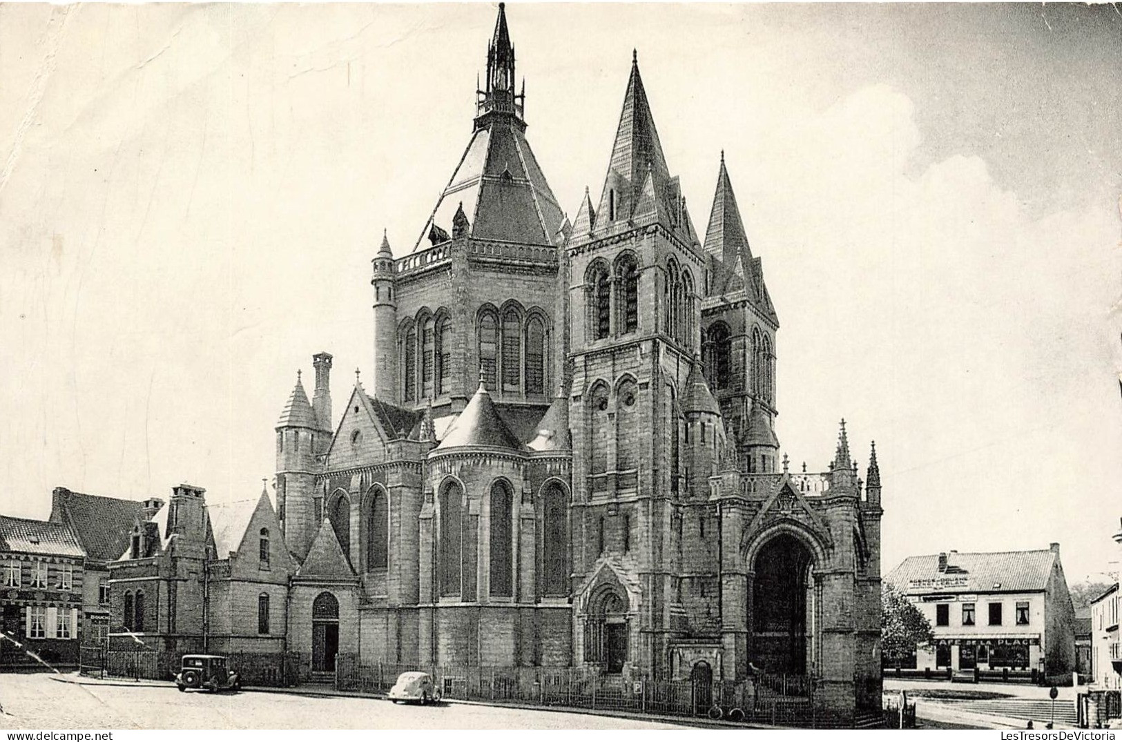 BELGIQUE - Tournai - Bonsecours - Vue Générale De La Basilique - Carte Postale Ancienne - Tournai