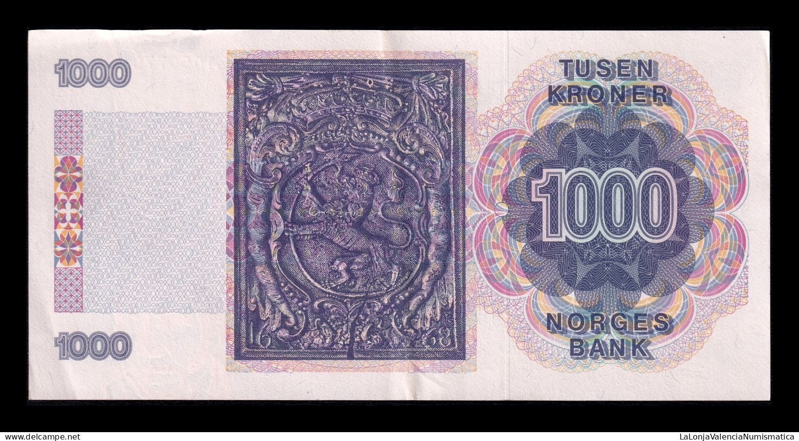 Noruega Norway 1000 Kroner 1998 Pick 45b Ebc Xf - Norvège