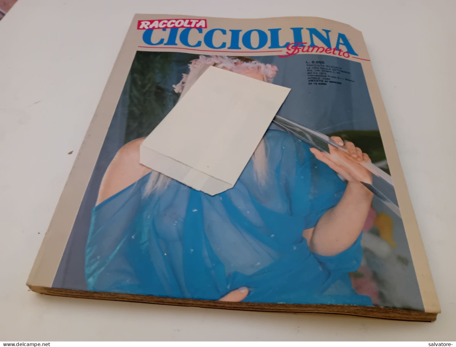 GIORNALE SEX- RACCOLTA CICCIOLINA FUMETTO- 1989 - Cinema