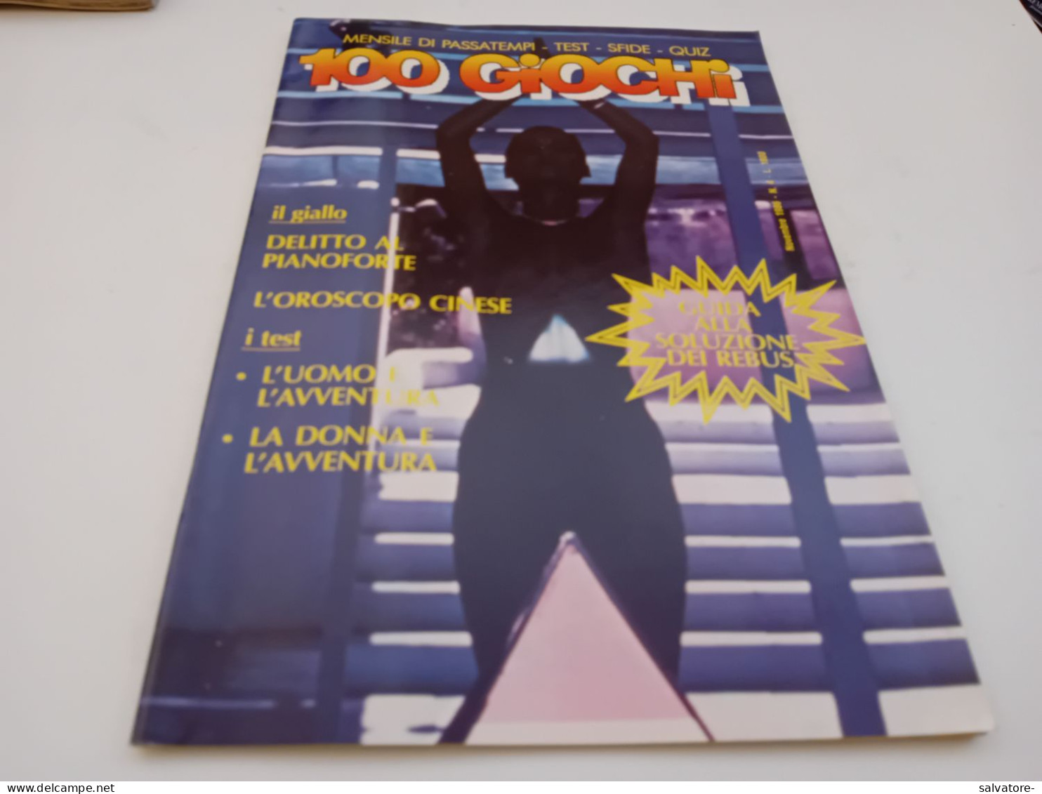 RIVISTA SEX- 100 GIOCHI 1986 - Kino