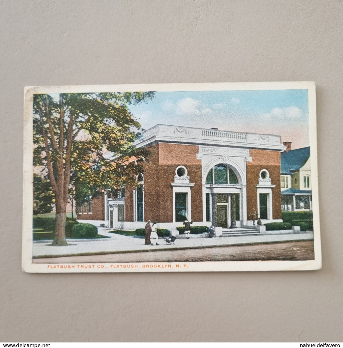 NON-CIRCULATED POSTCARD - USA - FLATBUSH TRUST CO., FLATBUSH, BROOKLYN, N.Y. - Brooklyn