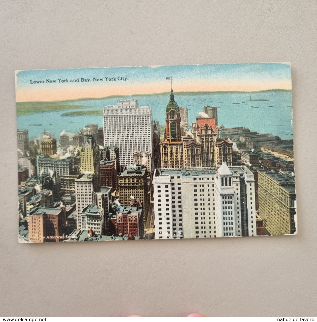 NON-CIRCULATED POSTCARD - USA - LOWER NEY YORK AND BAY, NEY YORK CITY - Multi-vues, Vues Panoramiques