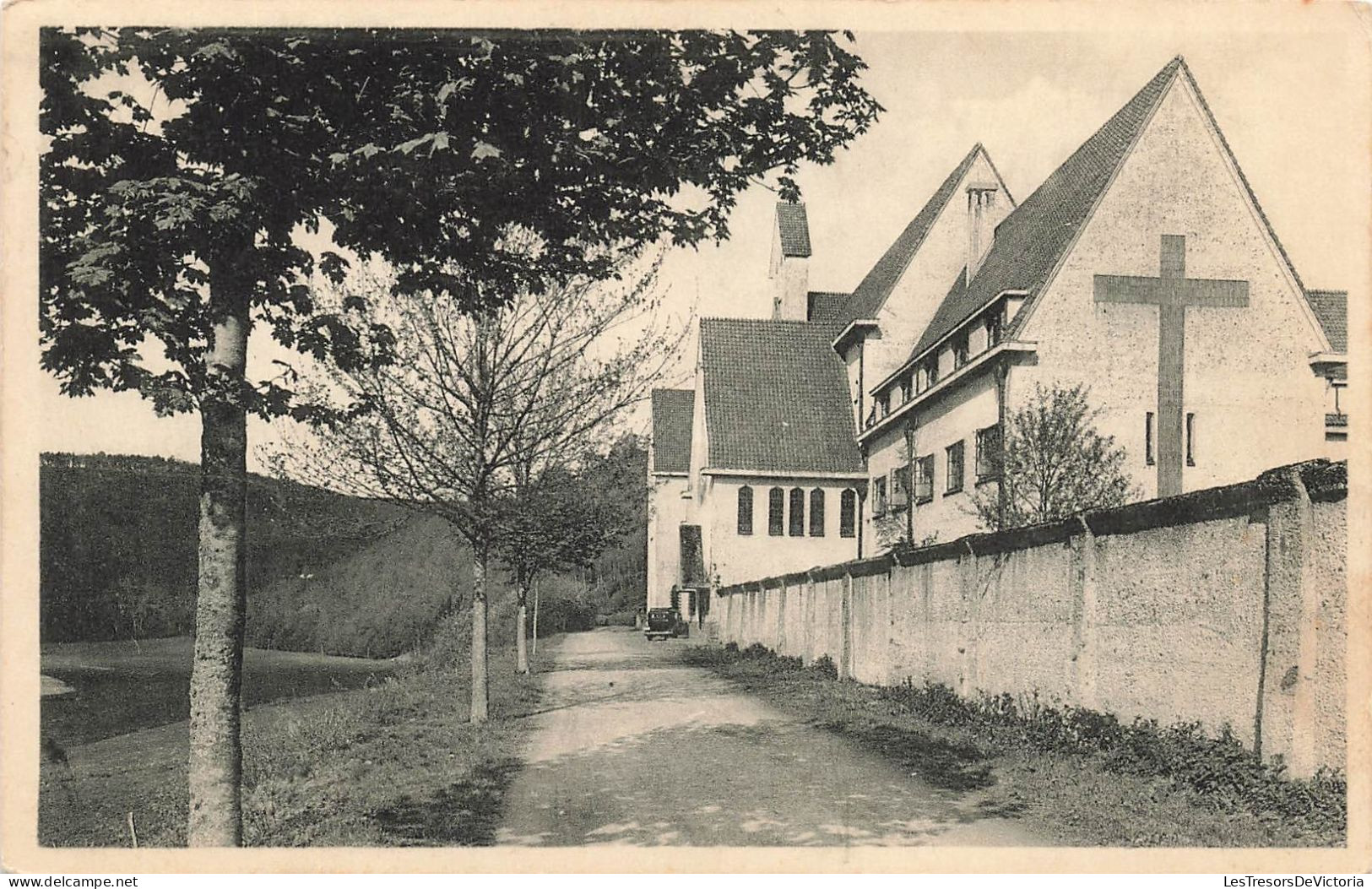 BELGIQUE - Bouillon - Vue Extérieure De L'abbaye De  Notre Dame De Clairefontaine - Carte Postale Ancienne - Bouillon