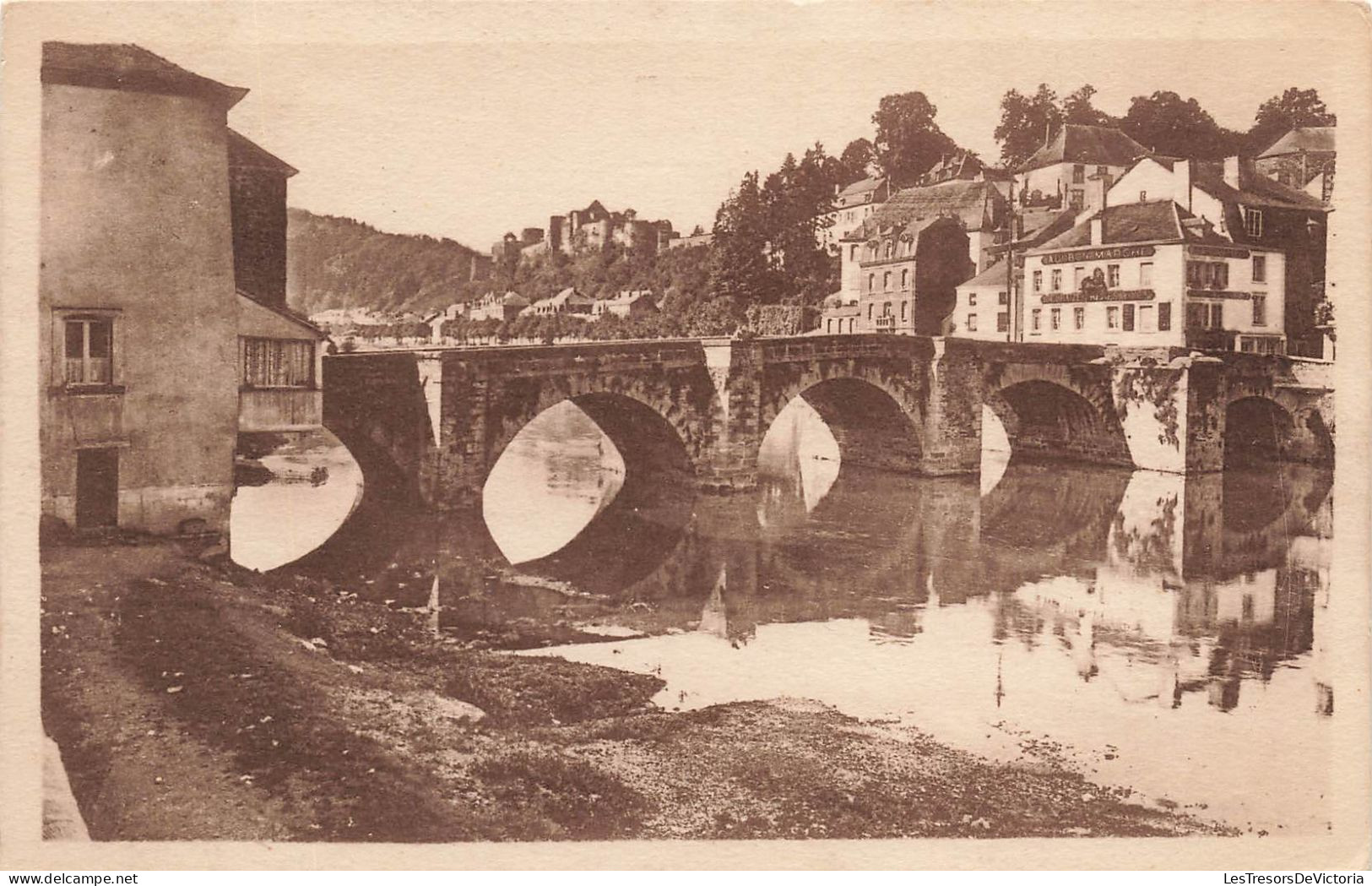 BELGIQUE - Bouillon - Vue Sur Le Pont De Liège La Semois Et Le Château Fort - Carte Postale Ancienne - Bouillon