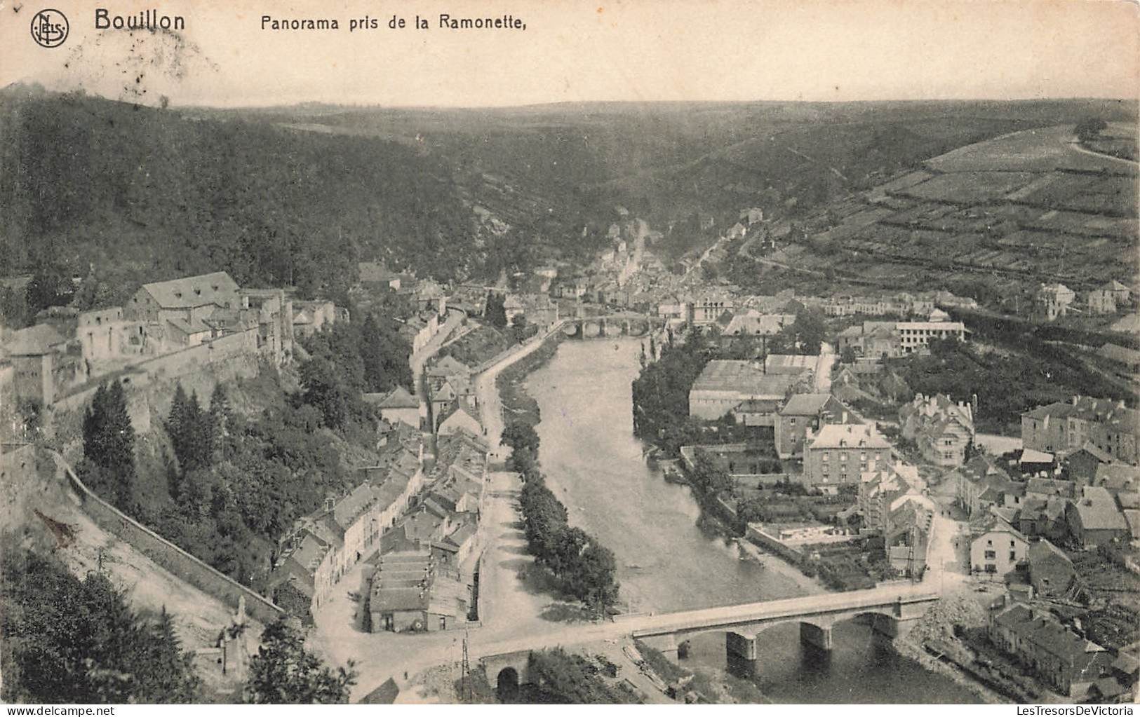 BELGIQUE - Bouillon - Panorama Pris De La Ramonette - Carte Postale Ancienne - Bouillon