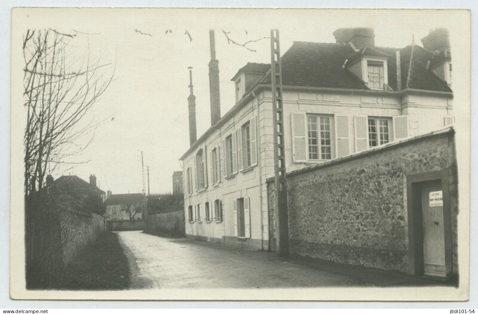 77 - Saint Fargeau, Entrée De La Colonie, Rue Du Coudray (lt6) - Saint Fargeau Ponthierry