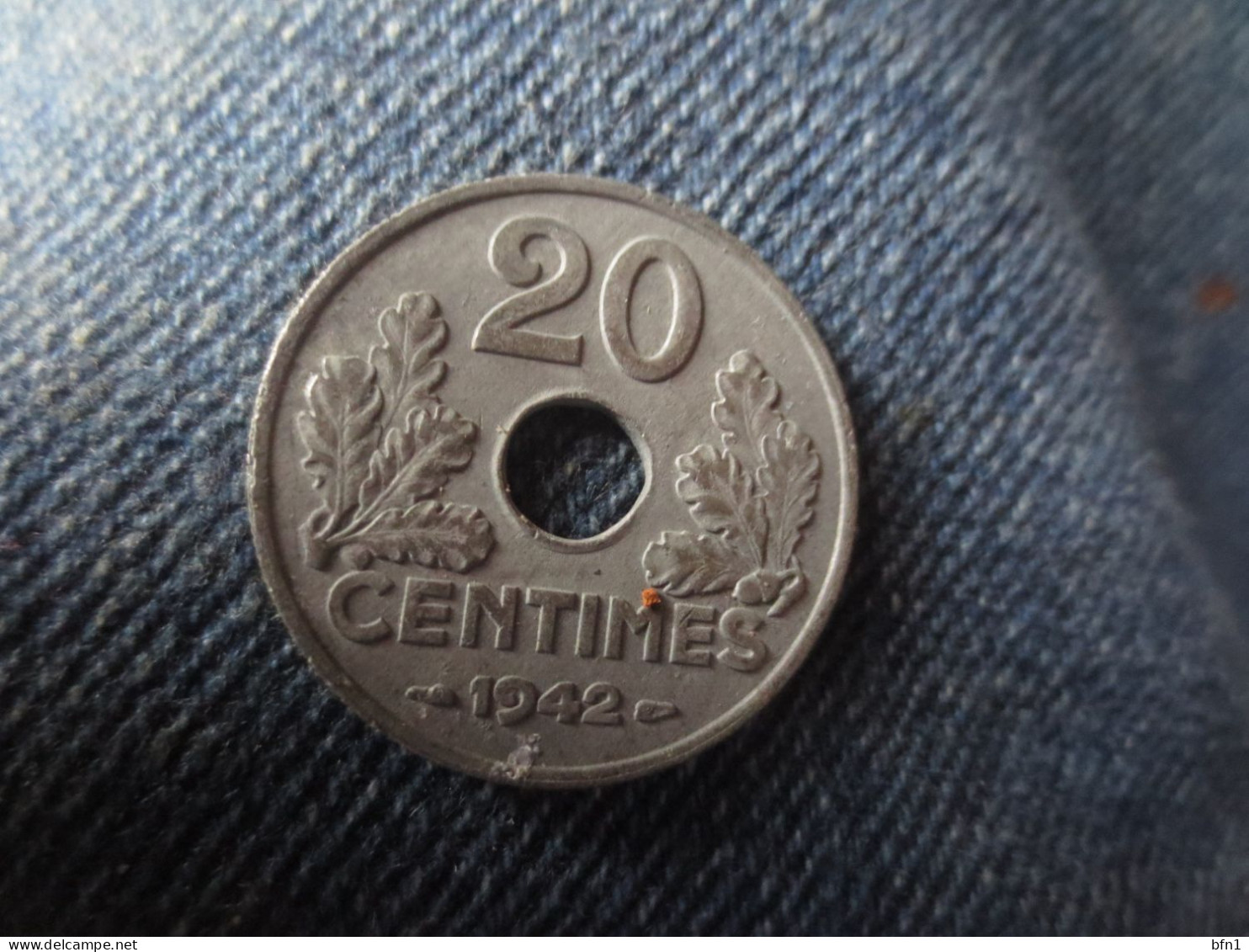 FRANCE 20 CENTIMES 1942 SUP - 20 Centimes