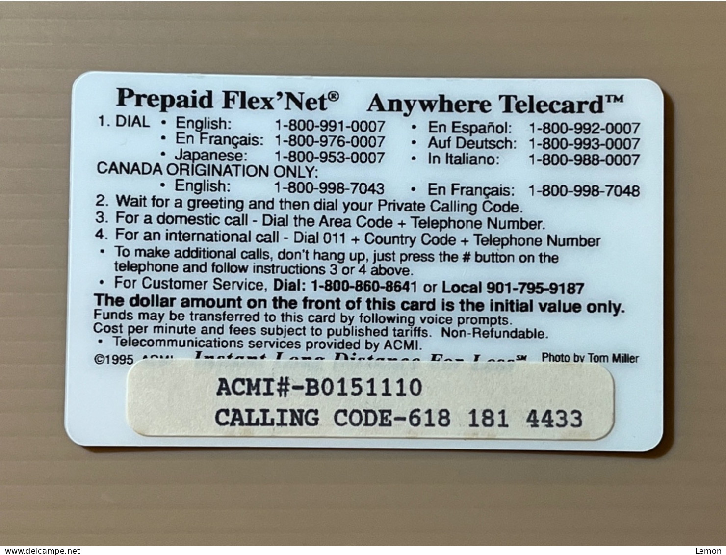 Mint USA UNITED STATES America ACMI Prepaid Telecard Phonecard, Larry Bird Series $50 Card (200EX), Set Of 1 Mint Card - Collezioni