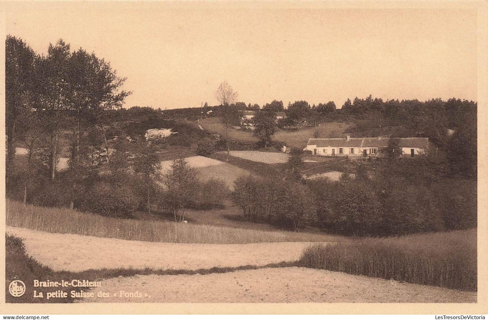 BELGIQUE - Braine Le Château -  La Petite Suisse Des "Fonds" - Carte Postale Ancienne - Braine-le-Château