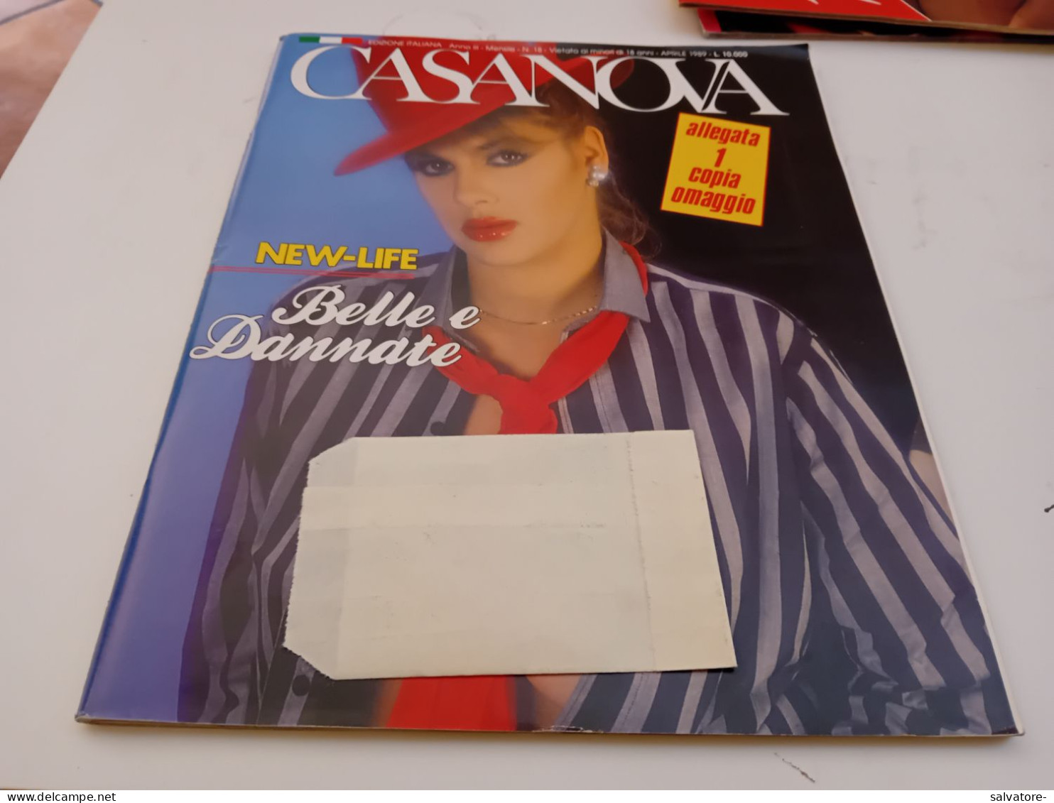 RIVISTA SEX- CASANOVA- ANNO 3- NUMERO 18- 1989- EDIZIONE ITALIANA - Cinema