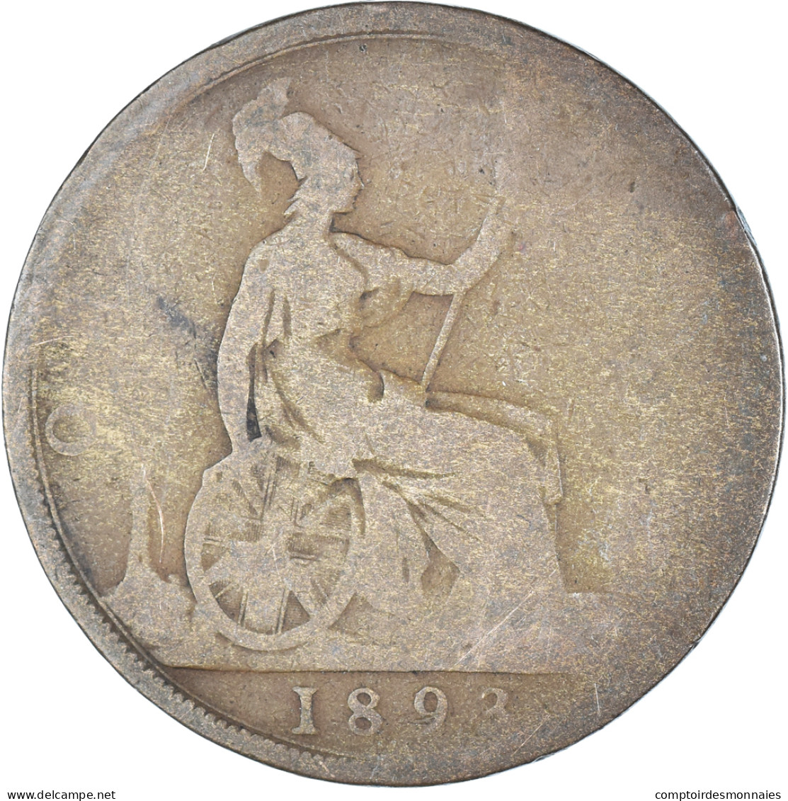 Monnaie, Royaume-Uni, Penny, 1893 - D. 1 Penny